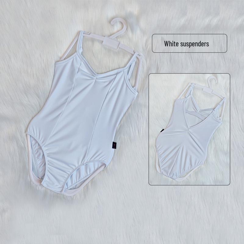 

Girls’ Adjustable Strappy Dancewear for Ballet & Gymnastics Practice Size 180 (Weight 90-105 jin)
