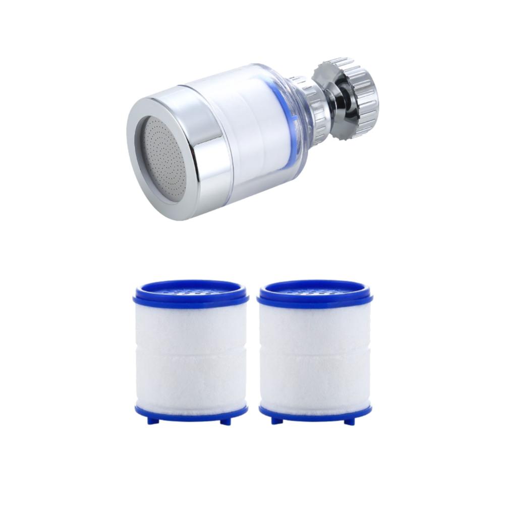 Faucet Filter Element Water Purifier Filter Remove Chlorine Heavy Metal Faucet Adapter PP Cotton Filtration for Kitchen Bathroom
