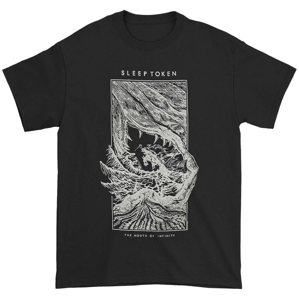 Men's Sleep Token The Mouth Of Infinity Slim Fit T-shirt X-Large Black