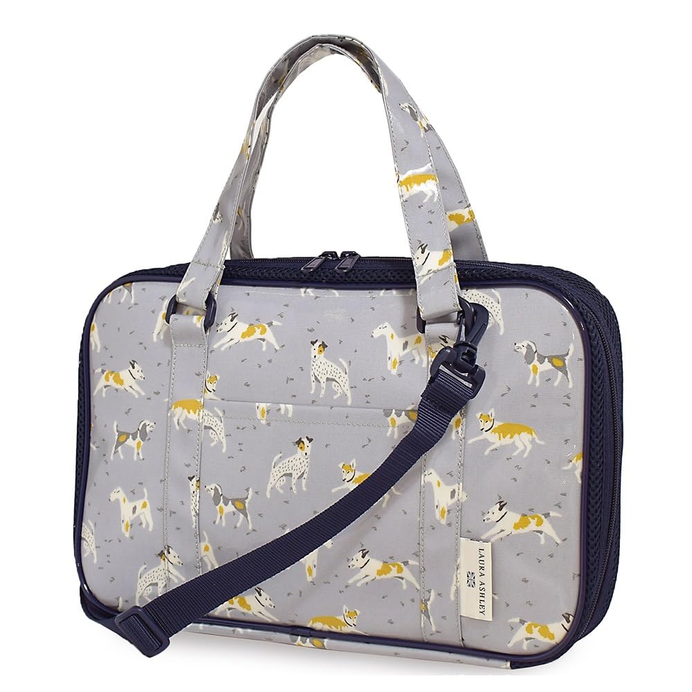 LAURA CANDY STYLE Calligraphy Bag DOGS for Elementary School Girls with Shoulder Strap One Cloth for Wiping Brushes ASHLEY/COLORFUL (N2225800-NVL)