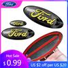 Naklejka Samochodowa Metalowa Naklejka z Logo na Przód Tył Samochodu dla Ford Edge Taurus Explorer Escape ST Kuga Mondeo Focus Equator Kierownica C