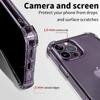 Hard Acrylic Clear Air-Bag Shockproof Bumper Transparant Case For For Iphone 17 16 15 Plus 11 12 13 14 Pro Max Silicone Back Cover