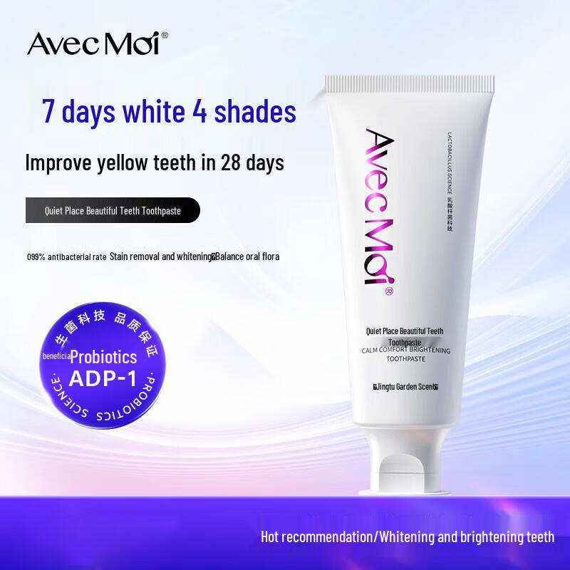 

Avec Moi Probiotic Brightening Toothpaste
