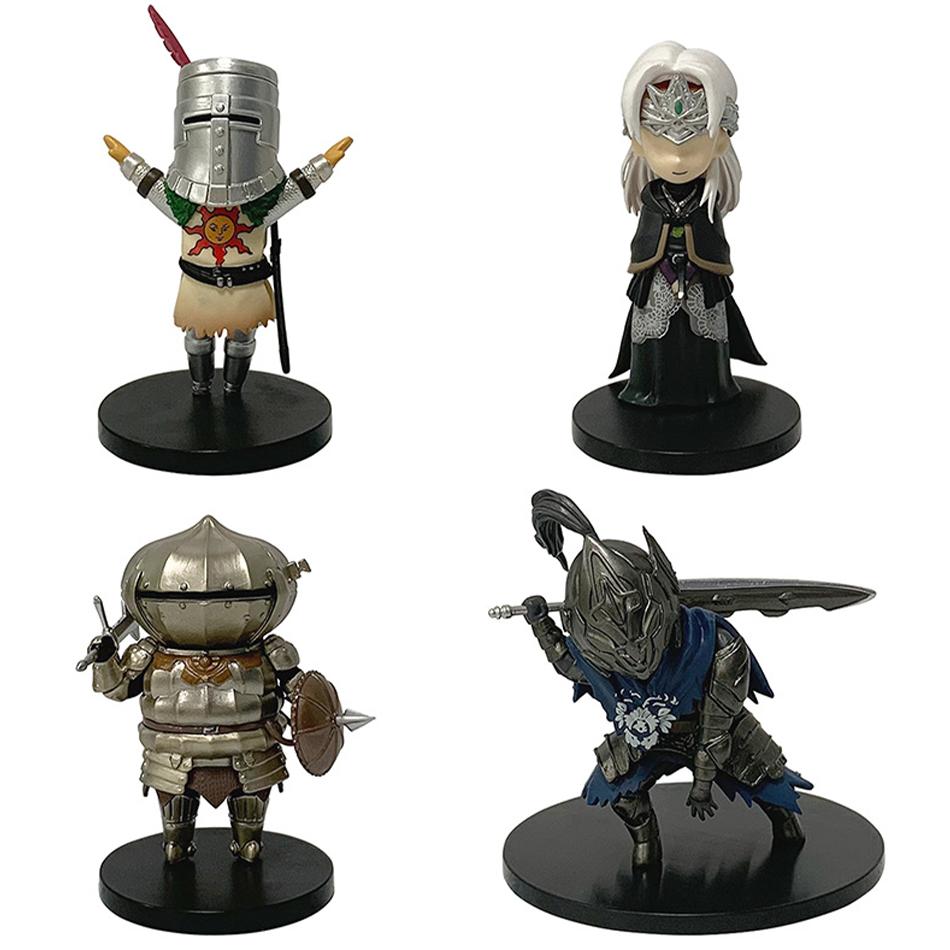 New Dark Souls Artorias The Abysswalker Onion Knights Solaire of Astora Fire Keeper PVC Figure Collectible Model Toys