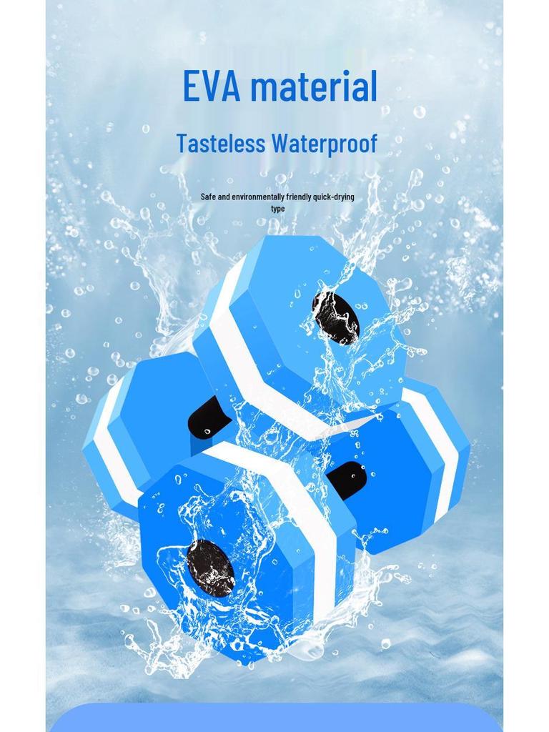 EVA Octagonal Dumbbells for Water Aerobics & Fitness 