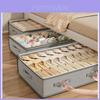 Bettunterbett-Aufbewahrungsbox mit Deckel, faltbar, Vliesstoff, für Schlafzimmerorganisation