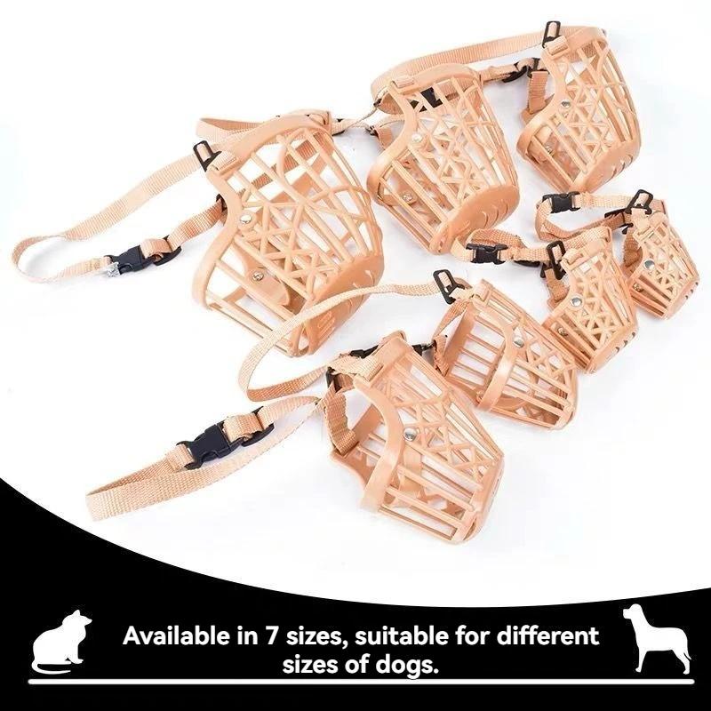 

CDY мягкий пластиковый намордник для собак, регулируемая корзина для домашних животных с защитой от укусов, сетчатая клетка для дрессировки собак, уход за средними и крупными собаками, серый NO1used within 5 kg