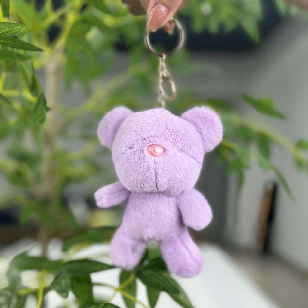Playful Fun And Plush Bear Keychain With Ultra Soft Fabric Perfect For Gifts