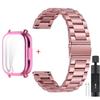TPU Case+Stainless Steel Strap For Redmi Watch 5 Active Soft Case For Xiaomi Redmi Watch 5 Lite Luxury Metal Watchband Correa