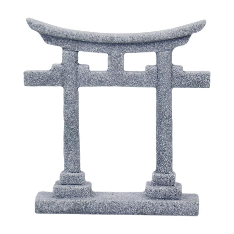 Torii Gate Aquariums Decoration Landscape Ornaments for Fish Tanks Dollhouse