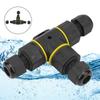 IP68 Waterproof T Shape 3 Pin Junction Box Underground Cable Sleeve Connector