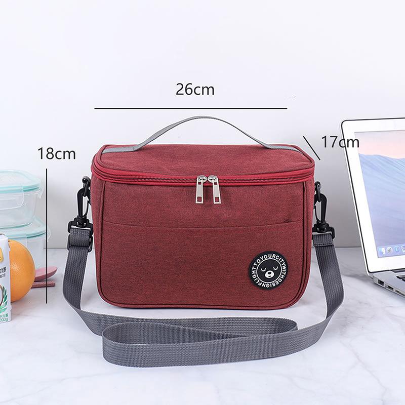 Portable Cooler Bag Folding Insulation Picnic Ice Pack For Food Thermal Drink Carrier Insulated Lunch Box Delivery S/M/L