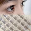 False Eyelashes Self-adhesive Black 11-13mm Reusable DIY Extensions for Fuller Lash Look at Home