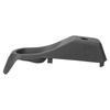 High Quality Car Accessories Car Light Cover Light Cap 1 Pair ABS Black Fog Lamp Bezel Fog Light Front Bumper For JEEP