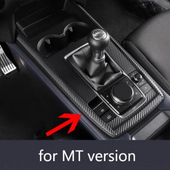 

Автомобильная наклейка для Mazda CX30 CX-30 2022, рамка переключения передач, панель, мембранная декоративная крышка, интерьер for MT version