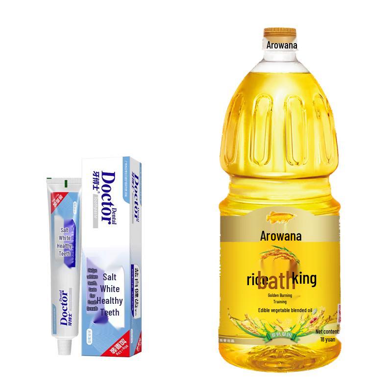 

Доктор. Зубная паста Ya и масло «Золотое сечение» в наборе Toothpaste + Edible Oil