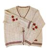 Women's Clothing Export Fall and Winter New Arrival Versatile Knitting Embroidered Cardigan Temperament Youthful-Looking Loose Casual Sweater outside