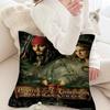 Movie P-Pirates Of The C-Caribbean Cushion Cover Pillowcase Upholstery Sofa Throw Pillow Home Decor Pillowcas