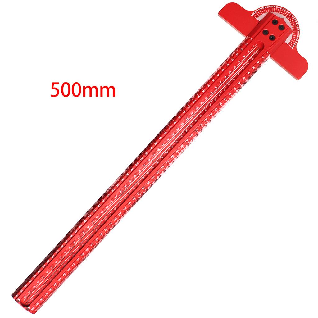 Woodworking Edge Angle Ruler 300/500mm Home Decoration Ruler Adjustable Multi Angle Scribing Ruler Marking Gauge Measuring Tool