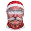 Novelty Old Man Print 3D Full Face Ski, Windproof Winter, Sunglasses Not Included