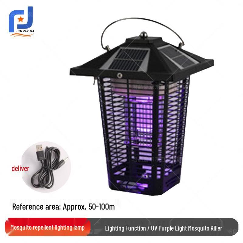 JunPinJia Solar Outdoor Mosquito Killer Lamp