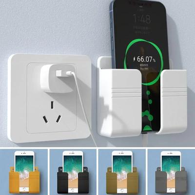 Wall Holder Mobile Phone For Mobile Phone Universal Cellphone Charge Hook Hanging Stand Bracket Hooks Charging Dock