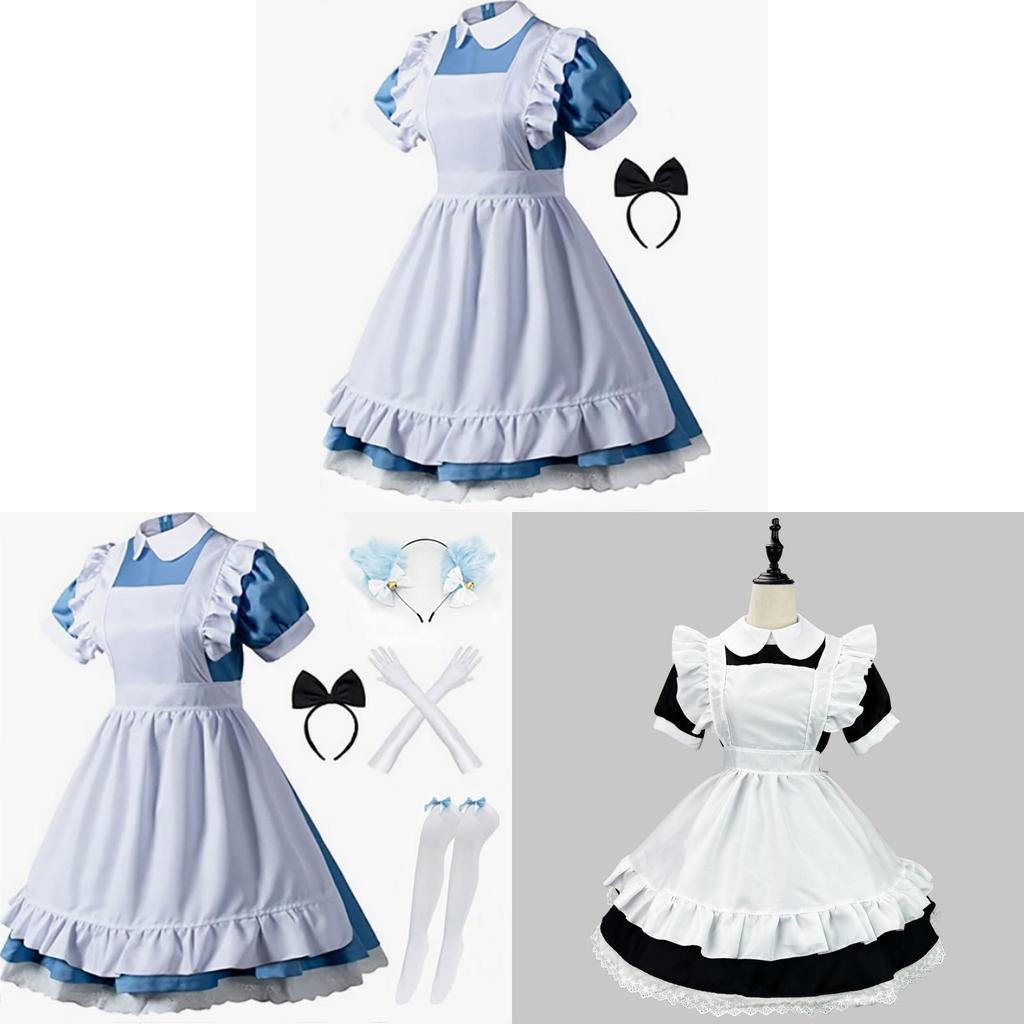 Light Music Girl Cosplay Costume With Lolita Design For Anime Role Play