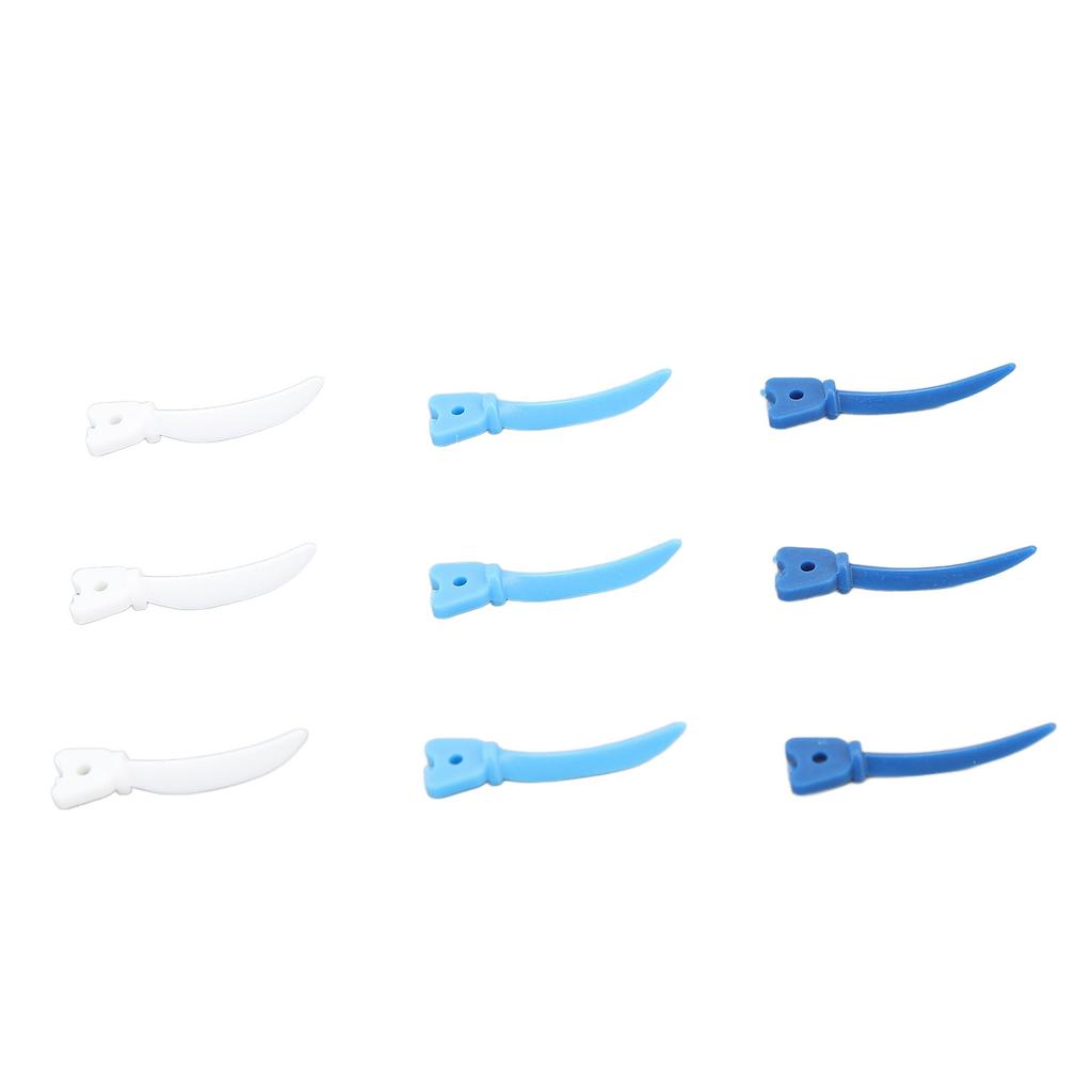 120pcs Tooth Wedge Interproximal Professional Teeth Seperator Fixing Wedge with Storage Box for Restoration