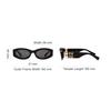 Miu Miu Cat Eye Sunglasses With Logo Women sunglasses Multicolor 0MU11WS