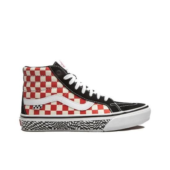 Vans Skate Sk8-Hi Reissue 'Grosso 84 - Red Checkerboard' VN0A5KYR428