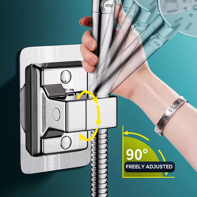 Wall Mounted Shower Head Holder Self Adhesive