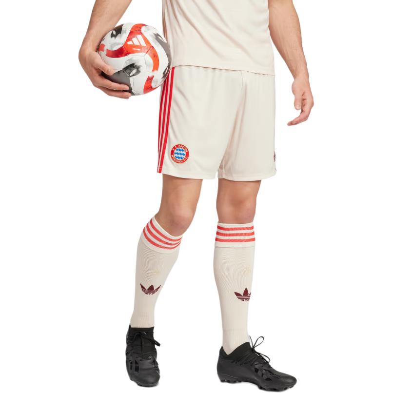 adidas Originals FC Bayern 24/25 Third Moisture-Wicking Comfortable Versatile Shorts Men Shorts Linen IZ3132