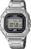 Casio Standard Digital Watch Cheap Casio Overseas Model with Original Box Metal W-218H W-218HC W-218HM W-218HD Men's (Silver W-218HD-1AV)