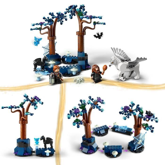 Lego harry potter 76432 la forêt interdite : les créatures magiques, jouet pour enfants
