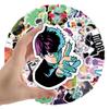 10/30/50pcs Anime Mob Psycho 100 Stickers Cool Mobu Saiko Hyaku Decals DIY Suitcase Helmet Skateboard Cartoon Decoration Sticker