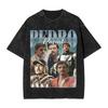 Pedro Pascal Merch Washed T Shirt for Unisex Women Streetwear Hip Hop TShirts Printed  Tees Tops  Cotton