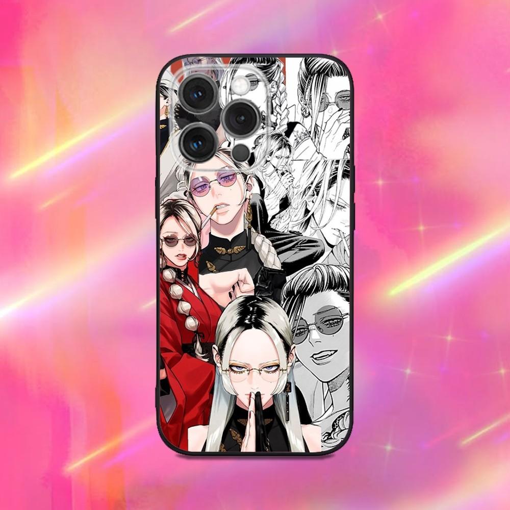 

Gokurakugai Tao Saotome Phone Case For iPhone 16,15,14,13,12,11,Pro,Max,Plus,X,XS,XR,SE,8,7,Mini,Soft Silicone Black Case iPhone11PRO