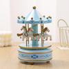 Sky City Carousel Music Box: Romantic European-Style Birthday Gift with Spire Clockwork