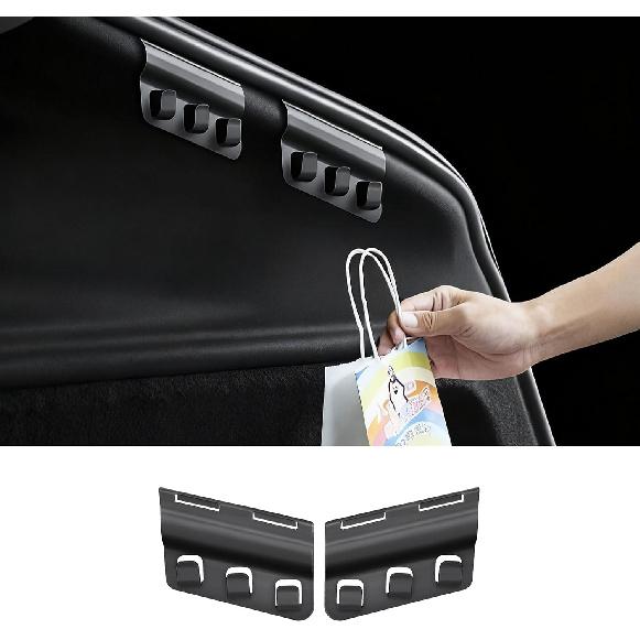 2PC Trunk Grocery Bag Hook for Tesla Model Y Juniper Trunk Hook | For Tesla Model Y Juniper 2025 2026 Accessories trunk organizer ABS