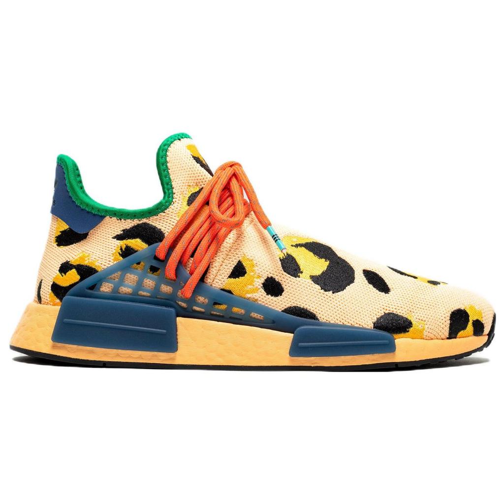 Pharrell x adidas NMD Human Race Animal Print - Pulse Amber Unisex Sneakers Multi-Color Bold-Gold Black HP3221