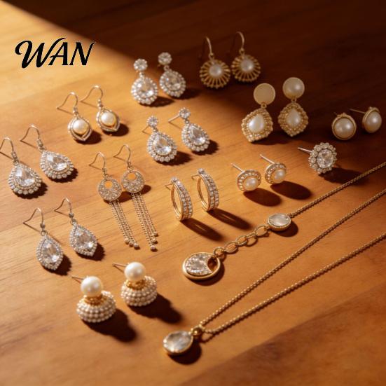 Holiday Jewelry Surprise Mystery Jar for Women, Vintage Set, Random Selection Mixed Box with Necklaces, Earrings, Rings, Bracelets, Gift Her Unique