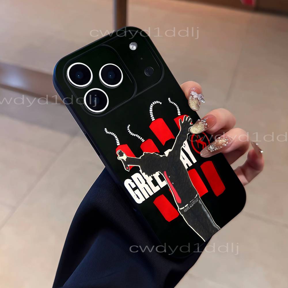 G-Green Day American Idiot Dookie Phone Case For iPhone 17,16,15,11,12,14,13 Pro Max Mini XS,XR,7 Plus 16E Air Soft Covers Funda