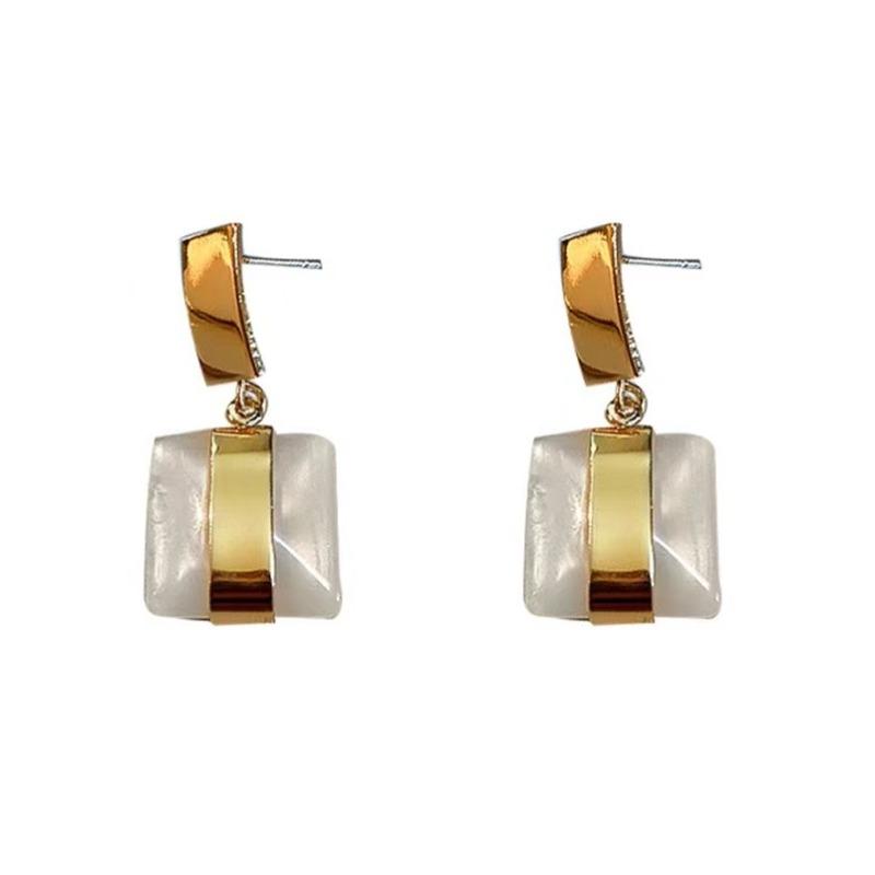 Trendy Vintage Geometric Drop Earrings…