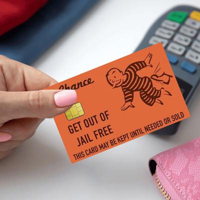 Credit Card Skin Sticker Cover Funny Debit Card Decal Wrap for Bank Metro Key Card Debit Credit Card