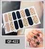 New Ins Leopard Print Nail Sticker Waterproof and Long-lasting European and American Nail Sticker Pregnant Women Can Use Nail Sticker