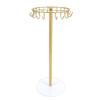 Necklace Holder Metal Necklace Display Wood Base with 22 Hooks Jewelry   Home Decoration for Women