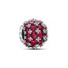 New Colorful Shiny Zircon Charms Beads for DIY Jewelry Fit Silver Bangle Bracelet Necklace KeyChain Women Accessories