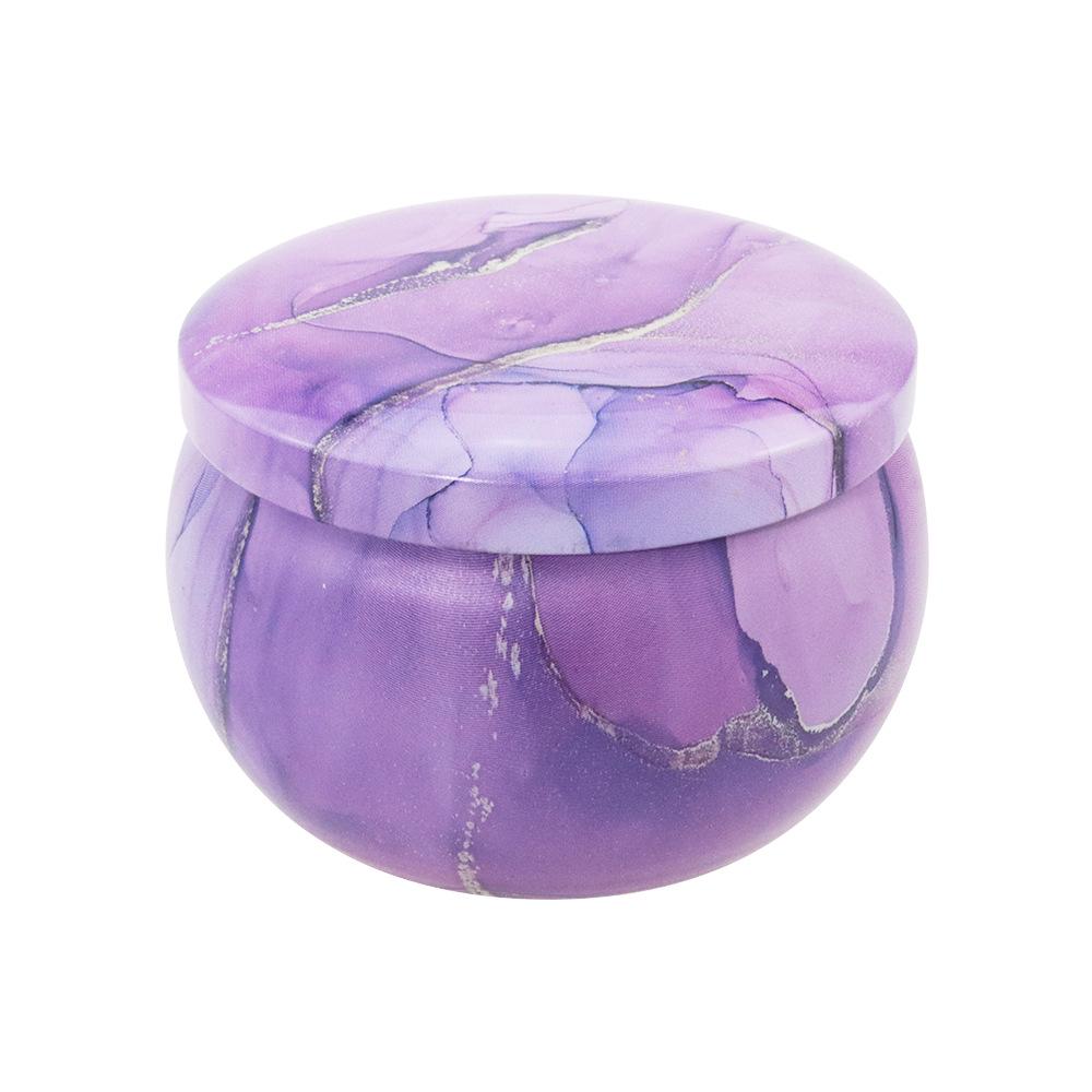 2.2 Oz Tea Pear Paste Candy Tin Gift Box with Candle Can Storage