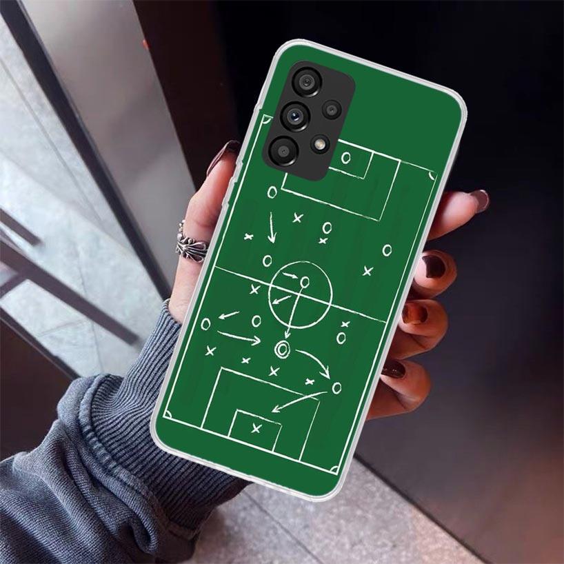

Football Soccer Tactics Time Phone Case For Samsung Galaxy A12 A52S A42 A32 A22 A51 A50 Note 20 Ultra 10 S10 Plus A71 A70 A31 A3 Samsung Note 20Ultra