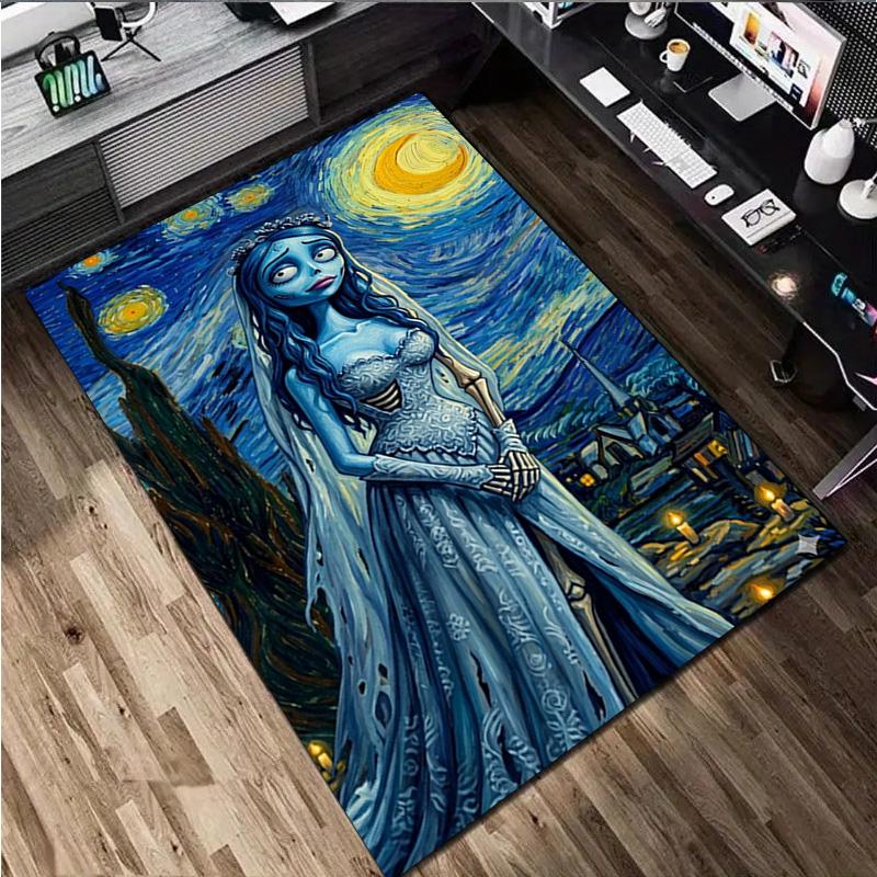 Fantasy Forest Bride Rug Carpet Office Decorative Carpet For Living Room Bedroom Door Mat Floor Rug Computer Chair Area Rug